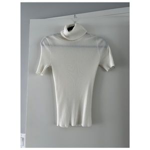 Alexander Wang Cotton Turtleneck T-shirt